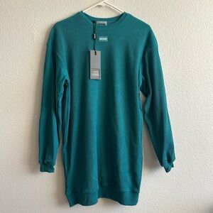 💜NWT💜 BO & TEE Ribbed Long Sleeve Shirt Dress